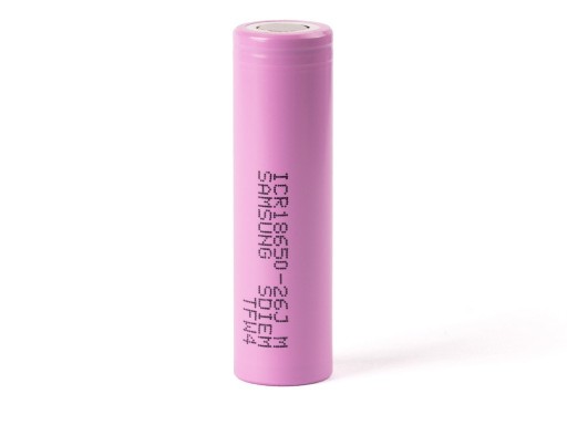 ICR18650-26J Аккумулятор Samsung 2600 мАч Li-Ion 5.2A