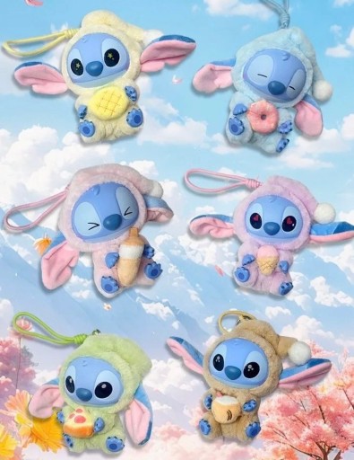 Stitch z Brelokiem Interaktywna Maskotka Pluszowa