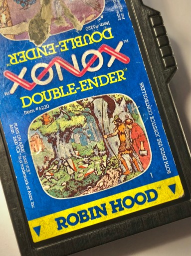 XONOX РОБИН ГУД / СЭР ЛАНСЕЛОТ игра x2 ATARI RETRO