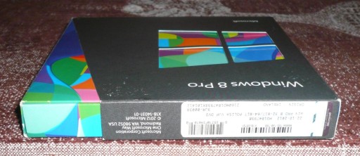 ОРИГИНАЛЬНАЯ КОРОБКА Windows 8 Pro 32/64 БИТ UPG ПОЛЬСКАЯ