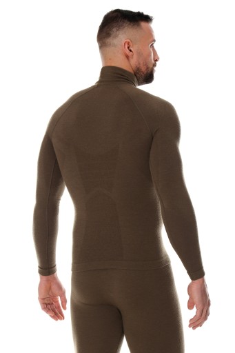 MĘSKA WEŁNIANA KOSZULKA TERMO BRUBECK RANGER -2XL