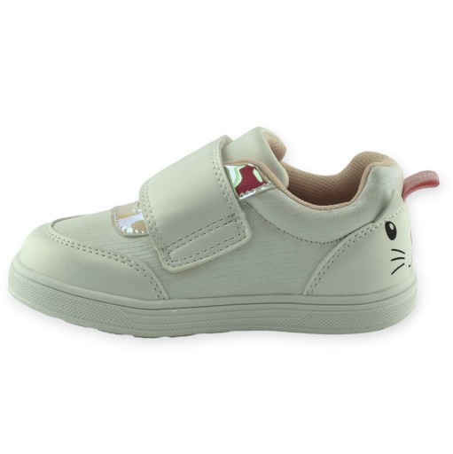 Buty dla dziecka ze skórzaną wkładką niskie dziewczęce półbuty Wojtyłko 25