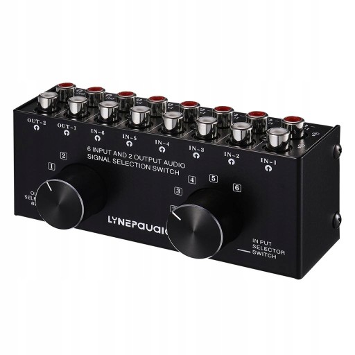 Home cinema Stereo audio signal selection switch black 0 W other)