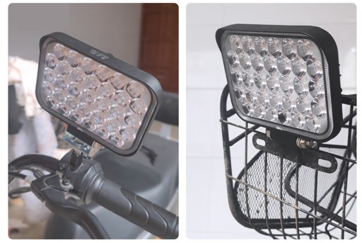 LAMPA ROBOCZA 198W 12V 24V ŚWIATŁO DŁUGIE KRÓTKIE