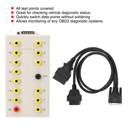OBD2 Pin Out Box Автомобильный диагностический инструмент Профессиональный