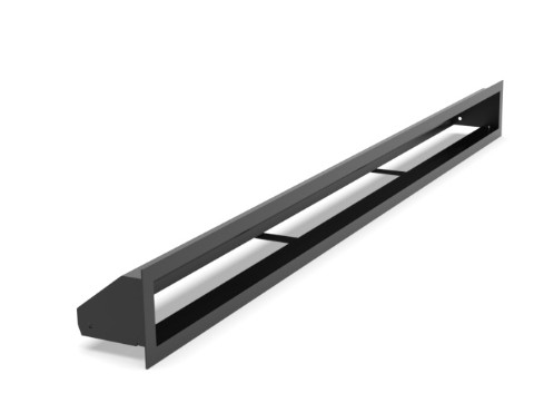 КАМИННАЯ РЕШЕТКА DEFRO HOME ПРЯМАЯ LUFT 980X90 2x