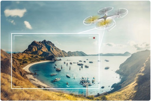 БОЛЬШОЙ Дрон С ДИСТАНЦИОННЫМ УПРАВЛЕНИЕМ, WiFi HD FPV СВЕТОДИОДНАЯ КАМЕРА