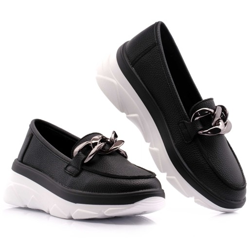 VINCEZA LORDSY DAMSKIE MOKASYNY 10843 BK 40