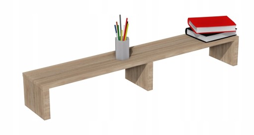 Nadstawka półka na biurko toaletkę WENGE 90/100cm