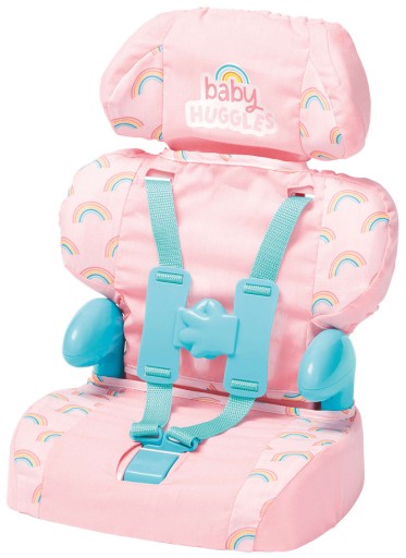 АВТОКРЕСЛО ДЛЯ КУКЛ БЕБИ HUGGLES + НОВОРОЖДЕННАЯ КУКЛА 30 СМ