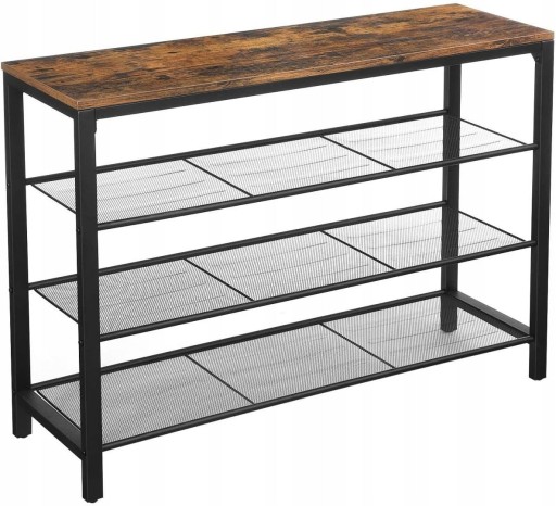 КНИЖНЫЙ ШКАФ ПОЛКА ДЛЯ ОБУВИ HALLEY RUSTIC LOFT