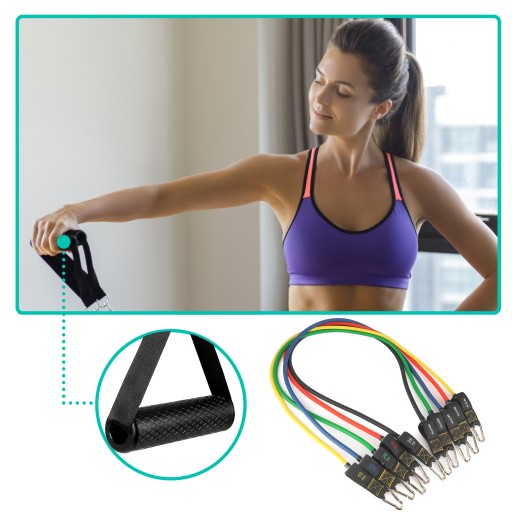 ЭНЕРГЕТИКИ ДЛЯ УПРАЖНЕНИЙ WORKOUT BANDS PRO SET ДО 100 КГ ВЫСОКОГО КАЧЕСТВА