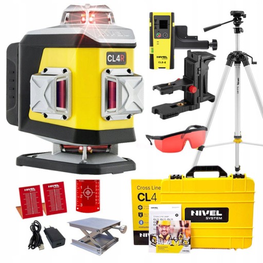 NIVEL SYSTEM LASER KRZYŻOWY CL4R+STATYW+CZUJNIK