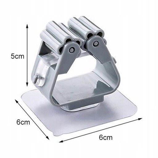 Самоклеящаяся настенная вешалка для швабры и метлы.