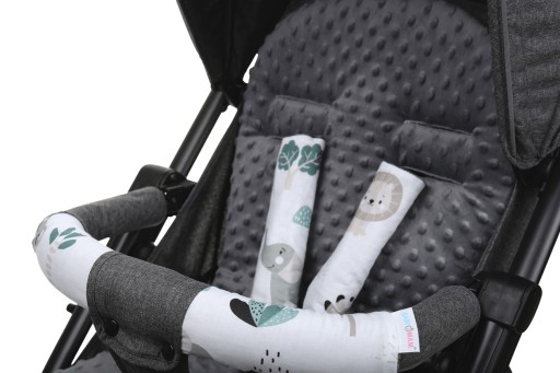 ВСТАВКА ДЛЯ КОЛЯСКИ MINKY, ДВУХСТОРОННЯЯ ХЛОПКА BABYMAM