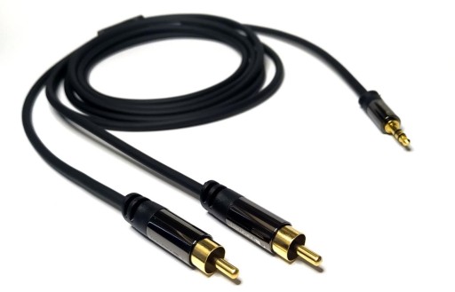 NAKAMICHI KABEL 2RCA-MINI JACK 3,5MM AUX HQ OFC 2m