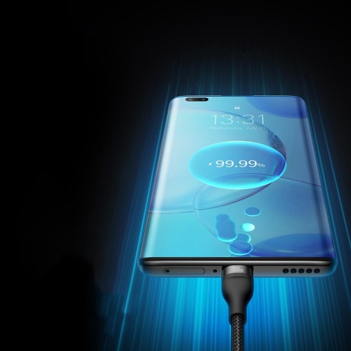 USB-кабель Baseus USBA USBC + microUSB + Lightning 1,2 м Черный
