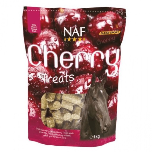 NAF CHERRY TRETS 1 кг вишневого лакомства для лошадей