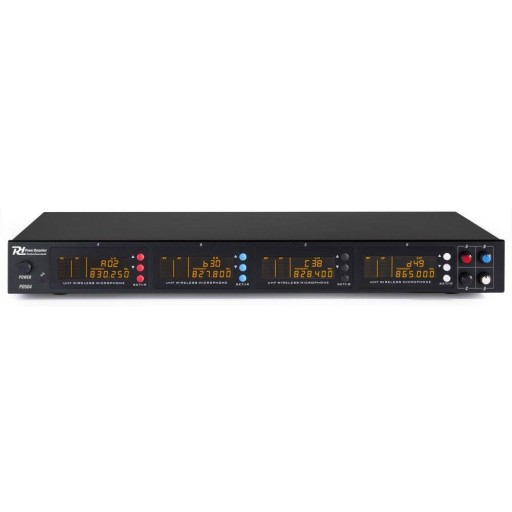 Беспроводная микрофонная система Power Dynamics PD504H с 4 микрофонами УВЧ