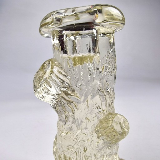 ПОДсвечник хобот / Подсвечник из хрусталя Royal Krona Glass из пня дерева