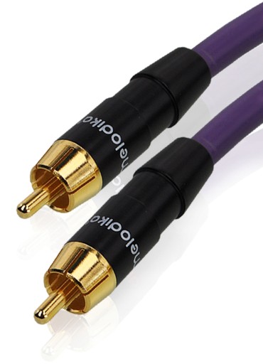 Кабель сабвуфера Melodika MDSW20 стандарт RCA - RCA 2 м