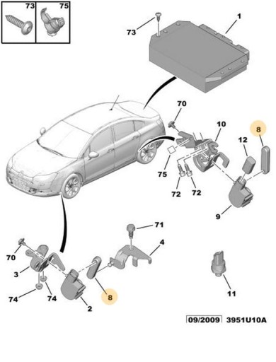 КСЕНОНОВАЯ ТРОС КОРРЕКТОРА ВЫСОТЫ ПОДВЕСКИ ПЕРЕДНЯЯ ЗАДНЯЯ CITROEN C5 III C6