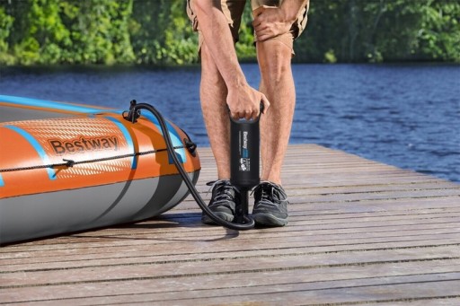 Надувная лодка Bestway Kondor ELITE 3000 246 х 122 см + ВЕСЛА + НАСОС