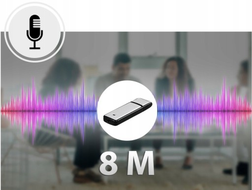МИНИ-ШПИОНСКИЙ ДИКТОФОН С ОШИБКОЙ, ДИСКРЕТНЫЙ USB-РЕКОРДЕР, 32 ГБ