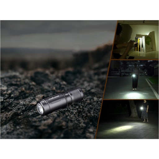 Fenix ​​E02R EDC Светодиодный фонарик Брелок 200лм USB-C
