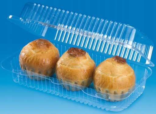 Коробки Alipack K404, прозрачные, 200x150x85