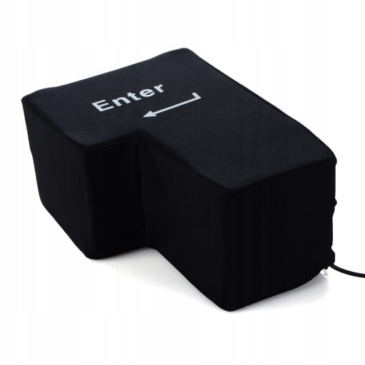 Клавиша ENTER большая антистрессовая USB-подушка