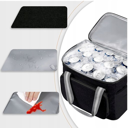 Термосумка Bedee THERMAL BAG черная 15 л