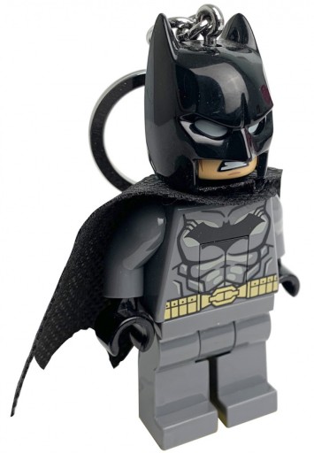 LEGO BRELOK LATARKA LED SUPER HEROES DC BATMAN SZARY
