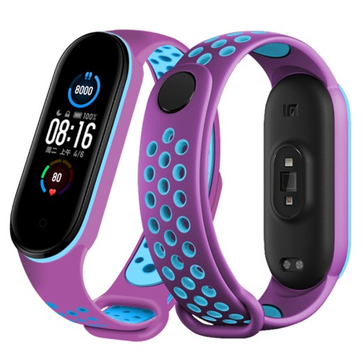 РЕМЕНЬ ДЛЯ XIAOMI MI BAND 5 6 7 ЦВЕТА РЕМЕШКА MIBAND