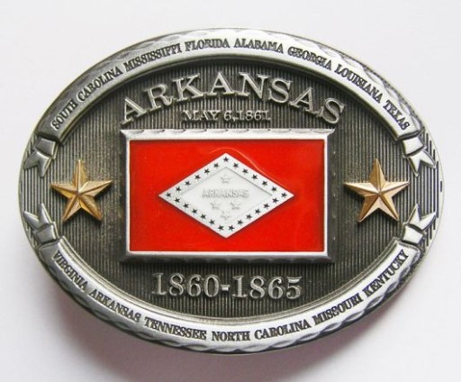 Зажим для ремня с пряжкой USA ARKANSAS