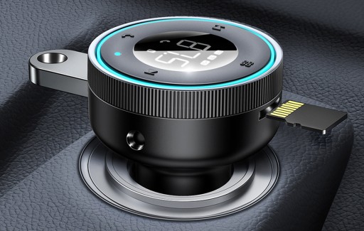 transmiter FM Baseus Enjoy CCLH-01 Bluetooth MP3 ładowarka samochodowa 2,4A