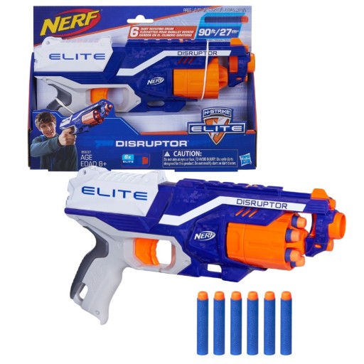 NERF N STRIKE ELITE DISRUPTOR LAUNCHER + АКСЕССУАРЫ