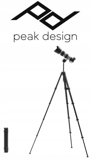 Штатив Peak Design Travel Carbon, черный