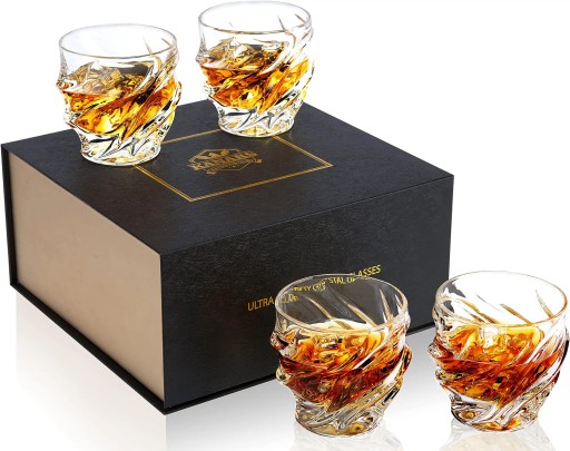 Szklanki do whisky 260ml 4 sztuki KANARS
