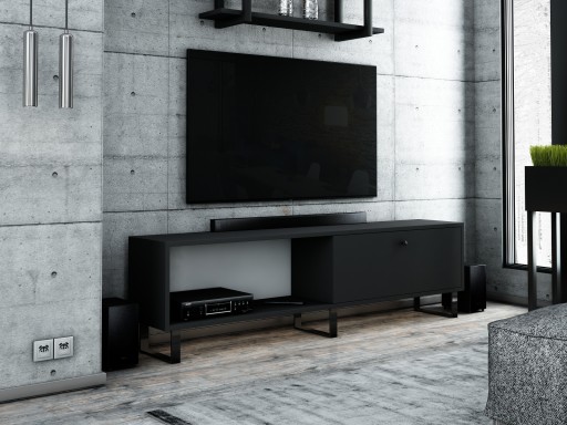 ШКАФ ДЛЯ ТЕЛЕВИЗОРА MODEX 200 WOTAN LOFT ПРОМЫШЛЕННЫЙ СТИЛЬ