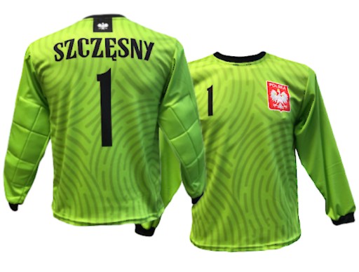 Толстовка для вратаря сборной Польши Szczęsny, усиленная в локтях, размер 140