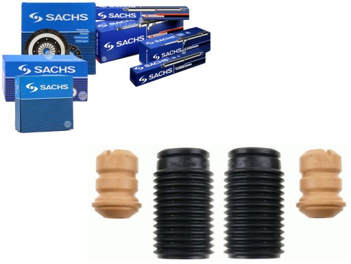 КРЫШКИ, АМОРТИЗАТОРЫ SACHS ЗАДНИЕ MAZDA 626