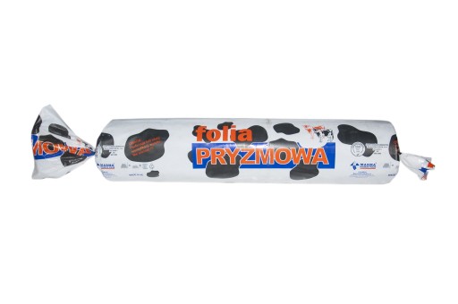 Фольга для призм для силоса чёрная/белая SILO-VIT PLUS 5-wars, 12х25м, 1 шт.