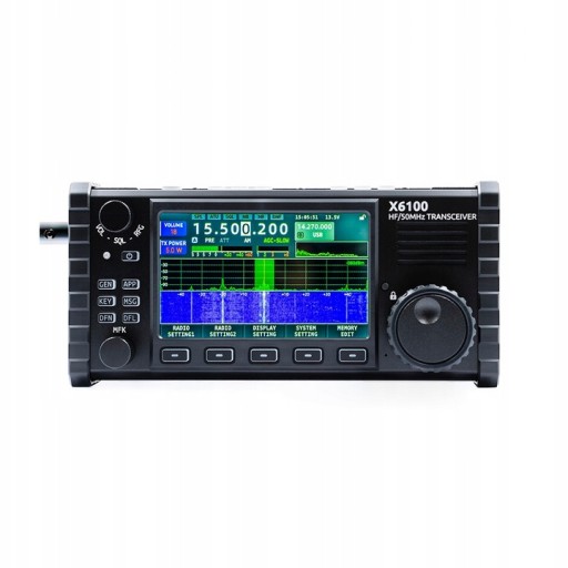 Радиостанция XIEGU X6100 50 МГц HF SDR ATU