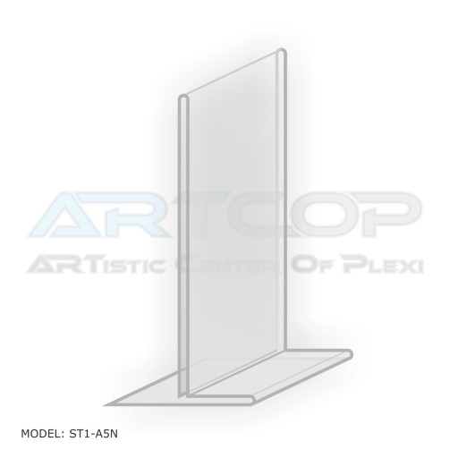 А5 - Меню, Подставка для листовок двухсторонняя из PLEXI /N