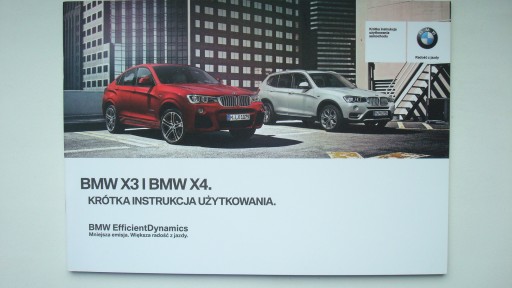 BMW X4 I F26 Руководство пользователя на польском языке BMW F26 X4 2014-2018 + краткая версия 2015 г.