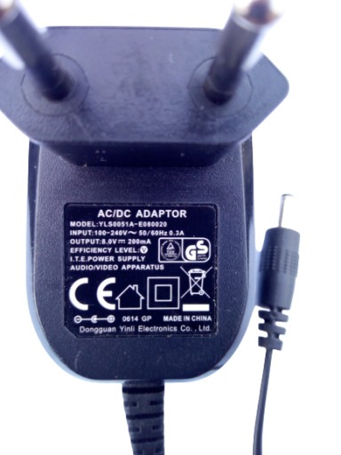 ORYGINALNY ZASILACZ CANAL+ dekoder DSB-4300 typ: F18W17-120150SPAV 12V 1,5A