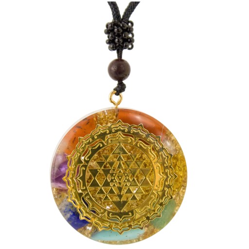 КРАСИВОЕ ОЖЕРЕЛЬЕ SRI YANTRA JASPIS ЛИМОН БИРЮЗА ПОДАРОК ​​НА ДЕНЬ ВАЛЕНТИНА