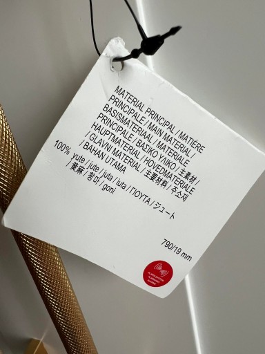 ДЕТСКИЙ ремень тканевый плетеный для джутовых брюк ZARA, новый, 80 см