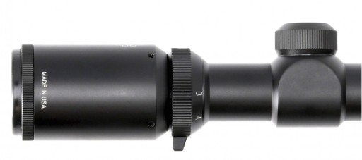 Оптический прицел Combat 3-9x42 MINI 1 дюйм iR Mildot
